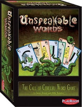 UNSPEAKABLE WORDS (Special Order)