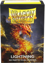 DRAGON SHIELD SLEEVES DUAL MATTE LIGHTNING 100CT (Special Order)