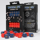 CROSSHAIRS COMPACT D6 COBALT AND RED 20CT (Special Order)