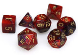 MINI GEMINI 7-DIE SET PURPLE-RED/GOLD (Special Order)
