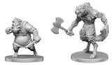 PF UNPAINTED MINIS WV26 WEREWOLF & WEREBOAR (Special Order)