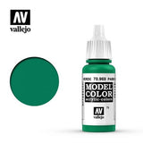 VALLEJO: MODEL COLOR PARK GREEN FLAT (17ML) (Special Order)