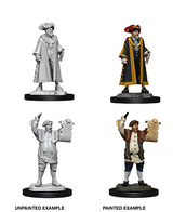 WIZKIDS UNPAINTED MINIS WV10 MAYOR AND TOWN CRIER (Special Order)