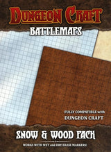 DUNGEON CRAFT BATTLE MAP: WOOD AND SNOW (Special Order)