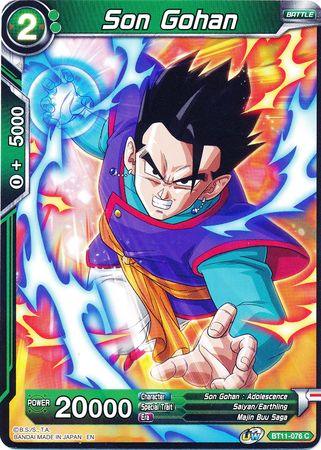 Son Gohan (Green) (BT11-076) [Vermilion Bloodline] - POKÉ JEUX