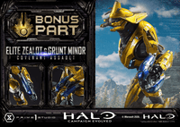 Ultimate Premium Masterline Halo: Campaign Evolved Elite Zealot & Grunt Minor: Covenant Assault Bonus Version (Pre-Order)