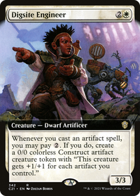 Digsite Engineer (Extended Art) [Commander 2021]