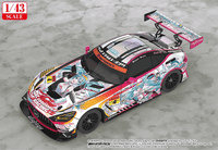 (Rerelease) 1/43rd Scale Good Smile Hatsune Miku AMG 2021 SUPER GT 100th Race Commemorative Ver. (Pre-Order)