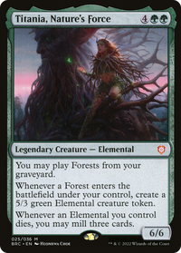 Titania, Nature's Force [The Brothers' War Commander]