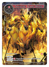 Sprinting Flame Horse (R2 Buy a Box) [Promo Cards]