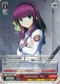 Commandant, Yuri (AB/W31-E077 U) [Angel Beats ! Re:Modifier] 