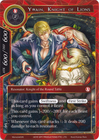 Ywain, Chevalier des Lions (Memoria026) [Cartes Memoria Alice Origin] 