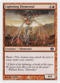 Lightning Elemental [Eighth Edition]
