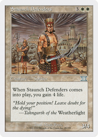 Staunch Defenders [Classic Sixth Edition]