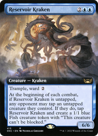 Reservoir Kraken (Extended Art) [Streets of New Capenna]