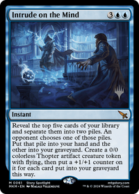 Intrude on the Mind (Promo Pack) [Meurtres au Manoir Karlov Promos] 