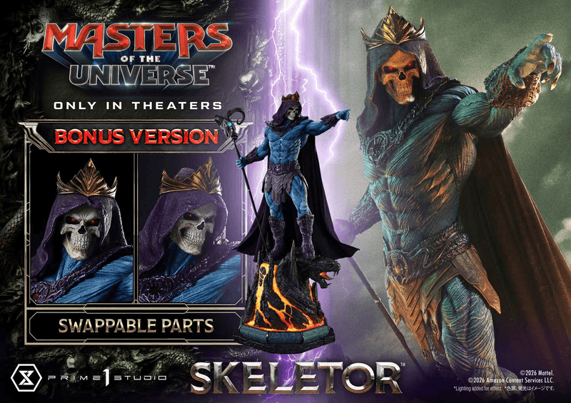 Real Elite Masterline Masters of the Universe (2026 Film) Skeletor Bonus Version (Pre-Order)