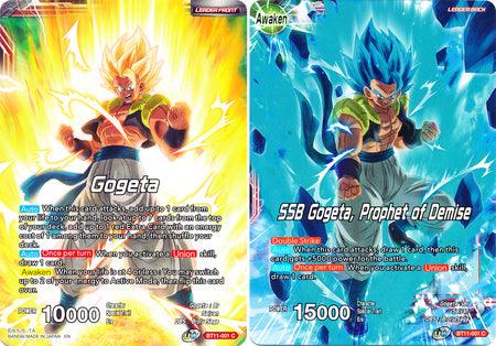 Gogeta // SSB Gogeta, Prophet of Demise (BT11-001) [Vermilion Bloodline 2nd Edition] - POKÉ JEUX