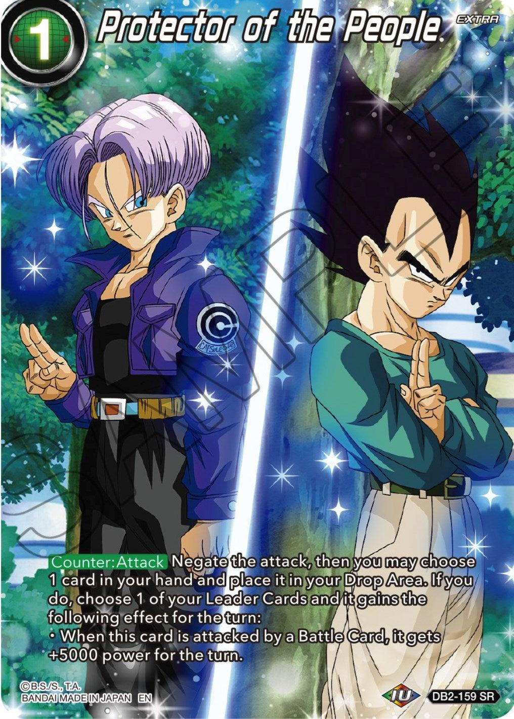 Protector of the People (DB2-159) [Theme Selection: History of Vegeta] - POKÉ JEUX