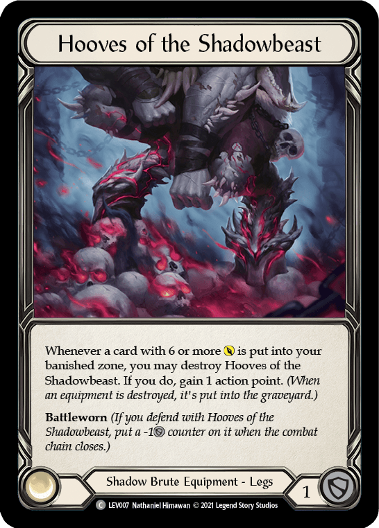 Hooves of the Shadowbeast [LEV007] (Monarch Levia Blitz Deck) - POKÉ JEUX