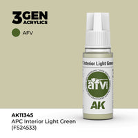 AK Interactive 3G APC Interior Light Green (FS24533) (Special Order)