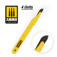 Ammo Mig Standard Blade Curved large (4 pcs) (Special Order)