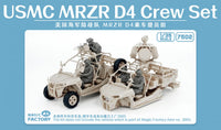 Magic Factory 1/35 USMC MRZR D4 Crew Set (Resin, 4 figures/set) (Special Order)