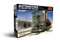 AK Interactive 1/35 Automotore FS 206/207/208 Sogliola Rail Shunter (Special Order)