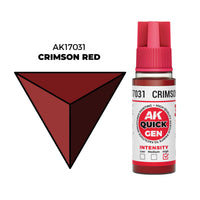 AK Interactive Quick Gen - Crimson Red 18 ml (Special Order)