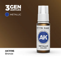 AK Interactive 3G Acrylic Bronze 17ml (Special Order)