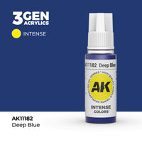 AK Interactive 3G Acrylic Deep Blue 17ml (Special Order)