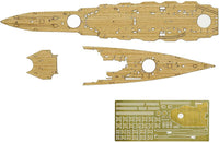 Fujimi 1/700 Wood Deck Seal for IJN Battleship Kirishima (with Ship Name Plate) (Special Order)