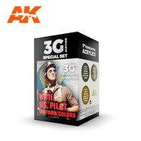 AK Interactive 3G Air - WWII US UNIFORM COLORS (Special Order)