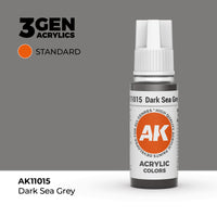AK Interactive 3G Acrylic Dark Sea Grey 17ml (Special Order)