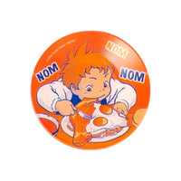 Benelic "Yummy" Mini Glass Plate Collection (Howl's Moving Castle - Bacon and Eggs) "Howl's Moving Castle" (Special Order)