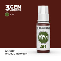 AK Interactive 3G RAL 8013 Rotbraun (Special Order)