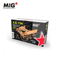 MIG 1/35 K.O. T34 Destroyed T34 Tank (Special Order)