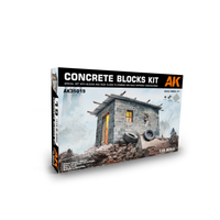 AK Interactive 1/35 Concrete Blocks Kit (Special Order)