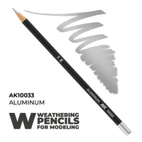 AK Interactive Weathering Pencil - Aluminum (Box - 5 Units) (Special Order)