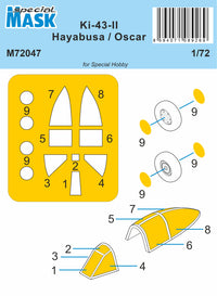 Special Mask 1/72 Ki-43-II Hayabusa MASK (Special Order)