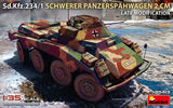 MiniArt 1/35 Sd.Kfz.234/1 Schwerer Panzerspahwagen (2 cm). Late Modification (Special Order)