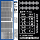 Model Art 1/700 Windows Frames Sets 1 for IJN Vessel Models Photo Etched Parts (Special Order)