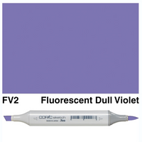 Copic Sketch Marker Fluorescents, Dull Violet FV (Special Order)
