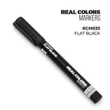 AK Interactive Real Colors Markers Flat Black (Special Order)