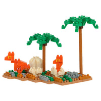 Nanoblock Collection Series Hatching Tyrannosaurus Rex "Dinosaurs" (Special Order)