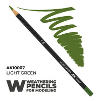 AK Interactive Weathering Pencil - Light Green (Box - 5 Units) (Special Order)