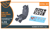 Clear Prop 1/72 KM-1M Ejection seat, for Clear Prop and other (Special Order)