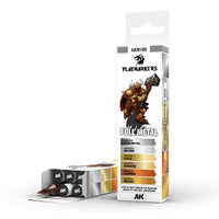 AK Interactive Playmarkers Set - Full Metal (6 Ref.) (Special Order)