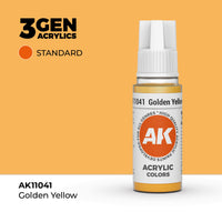AK Interactive 3G Acrylic Golden Yellow 17ml (Special Order)