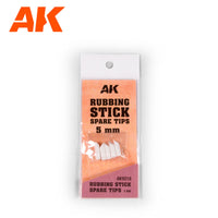 AK Interactive Rubbing Stick Spare Tips 5mm (Special Order)